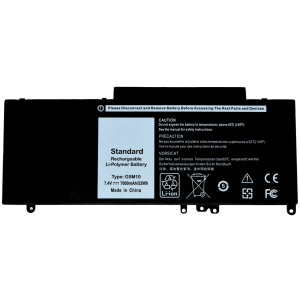 Bateria Interna 7.4V / 51Wh (Li-polymer) para DELL Latitude E5450 E5470 E5550 E5570 (De tamaño 15.6'') G5M10 0WYJC2 8