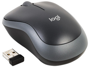Mouse Óptico Inalámbrico Logitech M185 (910-002225)