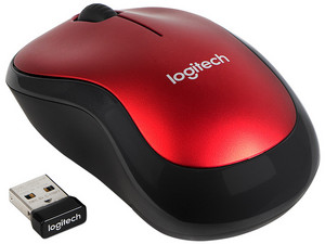Mouse Óptico Inalámbrico Logitech M185 (910-003635)