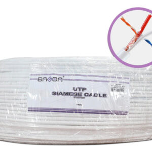 Accesorios-Cables-de-Red-Enson-51101W500-288258-LcI178ruLI8Ucqdg.jpg Bobina de cable siamés Enson Cat5E (UTP) para Redes y CCTV, 18AWG, 500m. Color Blanco (51101W500)