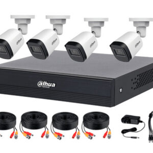 Kit de Videovigilancia DAHUA DAH-DH-KIT/XVR1B08-I/T/8-B1A21N-U-IL-A-0280B, DVR de 8 Canales y 2 MP, H.265+. In