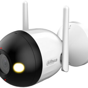 Cámara de vigilancia IP tipo bala Dahua F2C-PV de 2MP (1920 x 1080), Lente de 2.8mm, Luz dual hasta 30m, Wi-Fi