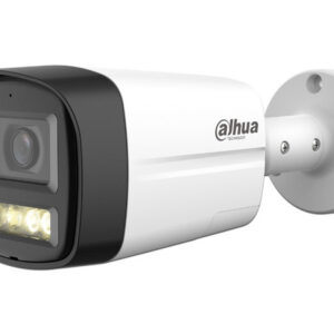 Cámara Tipo Bala Dahua DH-HAC-HFW1200TLMN-IL-T de 2MP (1920 x 1080), Lente de 2.8mm, Iluminación hasta 40m, IP