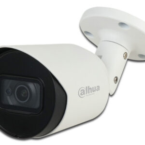 Cámara de vigilancia tipo bullet Dahua DH-HAC-HFW1801T de 2MP, 4K, lente de 2.8mm, IR hasta 30 metros, audio i