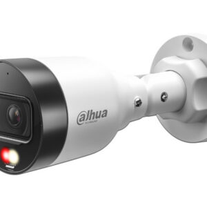 Cámara IP tipo bala DAHUA DH-IPC-HFW1239S1-A-IL de 2 MP, con Iluminador, Micrófono Integrado, IP67, PoE (DH-IP