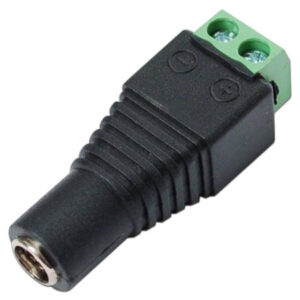 Dahua Conectores Hembra DH PFM979 DCS Para Alimentación de Cámaras Terminales Tipo Tornillo Positivo y Negativ