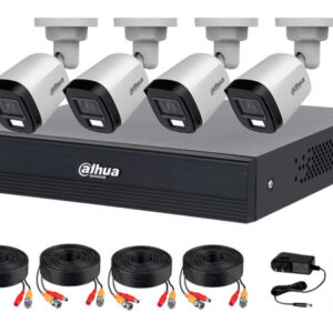 Kit de Videovigilancia Dahua DHI-KIT/XVR1B04-I/T/4-B2A21N-U-IL-A-0280B, DVR DH-XVR1B04-I/T de 4 Canales 1080p