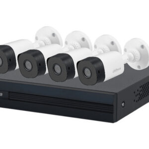 Kit de Videovigilancia Dahua KITXVR1B04-I/T/4-B1A21N, DVR Cooper-I de 4 Canales 1080p Lite, H.265+, 4 Cámaras
