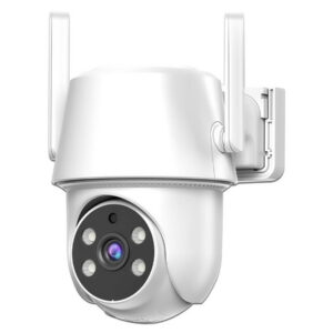 Cámara PTZ Tipo Domo Easy Tao EC02 de 5MP, Lente de 2.8mm, Visión Nocturna, IP66. Color Blanco (EC02)