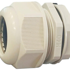 Conectores para Cajas Plásticas Enson ENS-CG40, Nylon, 40mm. Color Blanco (ENS-CG40)