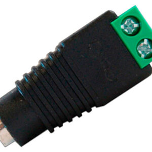 Conector de Corriente Hembra Enson ENS-FC01 Tipo Jack 3.5mm Para Cámaras CCTV, Con Bloque Polarizado (ENS-FC01