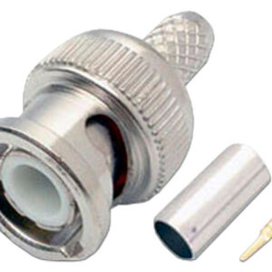 Conector BNC Folksafe BC59 BNC Macho, Metal (CRIMPEAR BC59)