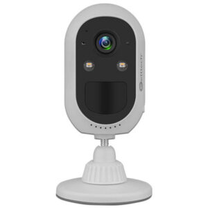 Cámara Wi-Fi Getttech GEC-WBWL4, IP 4MP, visión nocturna, audio bidireccional, diseño resistente para exterior