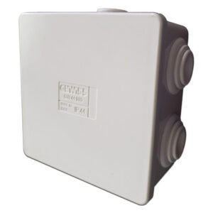Caja de derivación Gewiss GW-44-003, 6 Entradas, Autoextinguible, IP44, IK07 (GW-44-003)