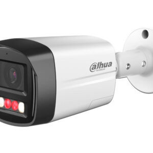 Cámara IP Tipo Bala Hikvision DAHUA IPC-HFW2549TL-S-PV de 5MP (2960 x 1688), Lente de 2.8mm, IR hasta 30m, IP6