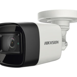 Cámara Tipo Bala Hikvision DS-2CE16U0T-ITF, 8MP (3840 x 2160), Lente de 2.8mm, IR hasta 30m, IP67, Color Blanc