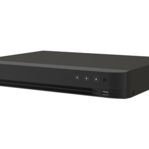 DVR Hikvision IDS-7208HUHI-M1/XT de 8 canales + 8 Canales IP de hasta 8MP (4k), Audio dual por Coaxitron, 1 Ba
