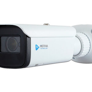 Cámara de vigilancia tipo bullet MERIVA MSC-2214, 2MP 1080p, Lente 2.8-12mm, IR hasta 50m, IP67 (MSC-2214)