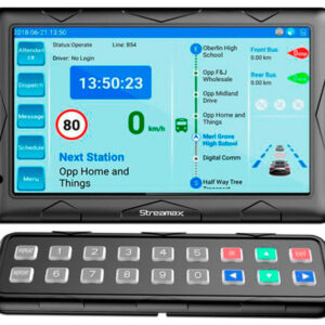 Pantalla Interactiva Meriva Streamax MXPAD de 10.1", Resolución 1024 x 600, Multi-Touch, Android 7.0. Color Ne