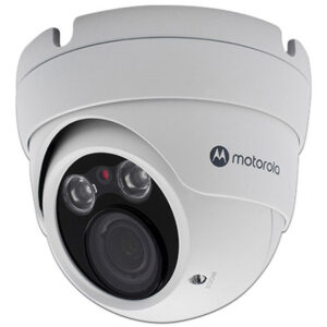 Cámara de Vigilancia Motorola Tipo Domo con Lente Varifocal, IR hasta 40m, 1080P, 2MP, IP66 (MTADM042611)