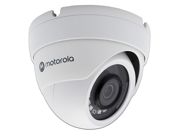Cámara de Vigilancia Motorola Tipo Domo con Lente Fijo, IR hasta 20m, 1080P, 2MP, IP66 (MTD202M)
