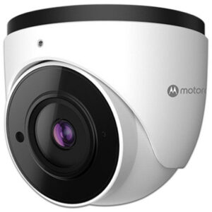 Cámara IP de vigilancia tipo Domo Motorola MTIDM032701 de 2MP, Lente de 3.6mm, IR hasta 30m, Soporta MicroSD (