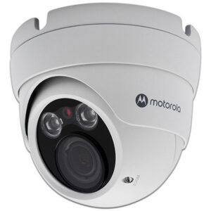 Cámara de Vigilancia Motorola Tipo Domo con Lente Varifocal, IR hasta 40m, 1080P, 2MP, IP66 (MTIDM042611)