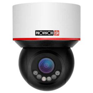 Cámara PTZ Mini Tipo Torreta Provision ISR Z3-4ADSN-4 de 4MP (2560 x 1440), Lente Fijo de 2.8mm, IP67, IR de H