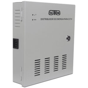 Fuente de Poder SAXXON PSU1230D18, 12V CD, 30 Amperes, Distribuidor para 18 cámaras, 1.65 Amperes, Certificaci