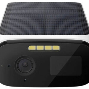 Cámara Seteren CCTV-260 de 4MP, Con Panel Solar, IP66, Color Blanco (CCTV-260)