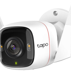 Cámara de Vigilancia Tp-Link Tapo C320WS, Resolución 2K QHD 4 MP, Visión nocturna hasta 30m, Soporta microSD h