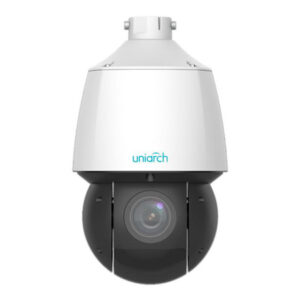 Cámara PTZ Tipo Domo Uniarch IPC-P413-X20K de 3MP (2304 x 1296), Lente de 5mm, IR hasta 100m, IP66, Color Blan