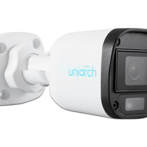 Cámara de Vigilancia Tipo Bala Uniarch UAC-B115-F28-W de 5MP (2880 x 1620), Lente Fijo 2.8mm, IR de hasta 20m,
