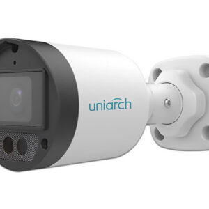 Cámara de Vigilancia tipo Bala Uniarch UAC-B122-AF28LM de 2MP (1920 x 1080), IR hasta 40m, IP67. Color Blanco