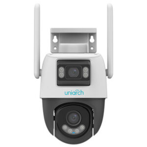 Cámara PTZ Uniarch UHO-P2S-M33F34 de 3MP ( 2304 x 1296), Lente de 2.8mm, IR hasta 30m, IP66, Color Blanco (UHO