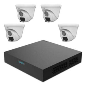 Kit de Videovigilancia Uniarch XVR301-04F/4*UAC-T112-F28, Incluye 1 XVR de 4 Canales, Soporta hasta 6TB (No In