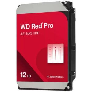 Disco Duro Western Digital Red Pro de 12TB, 7200 RPM, 256MB, 3.5", SATA III (6.0 Gb/s) (WD122KFBX)
