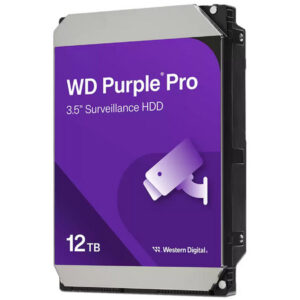 Disco Duro Interno WD Purple Pro 12TB 3.5", SATA III (6 Gb/s), 512MB Caché, 7200RPM (WD122PURP)
